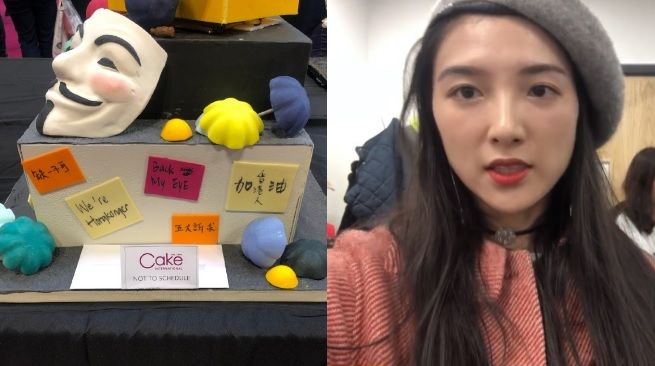 翻糖賽見反送中！陸正妹怒轟：不能忍