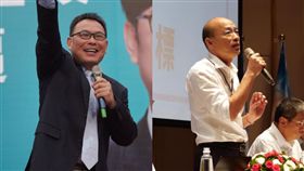 汪潔民嗆聲韓國瑜（圖／翻攝自汪潔民、韓國瑜臉書）