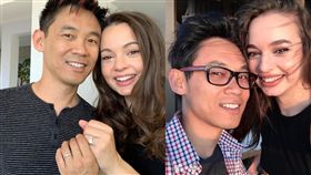 溫子仁與她妻子（圖／翻攝自溫子仁IG）