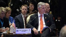 美國白宮國安顧問歐布萊恩出席東亞峰會