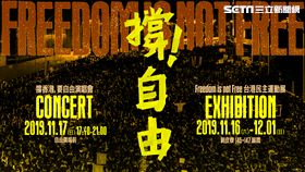 「撐香港，要自由」演唱會(柯智豪提供)