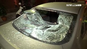 20惡煞找錯仇家！他見愛車被砸傻了