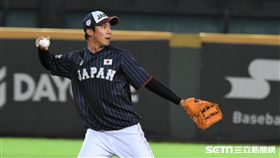 12強日本隊山田哲人。（圖／記者王怡翔攝影）