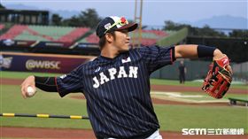 12強日本隊鈴木誠也。（圖／記者王怡翔攝影）