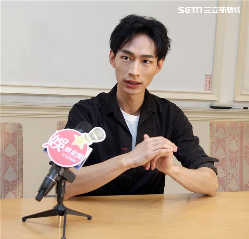 黃河三立新聞網專訪。（記者邱榮吉/攝影）