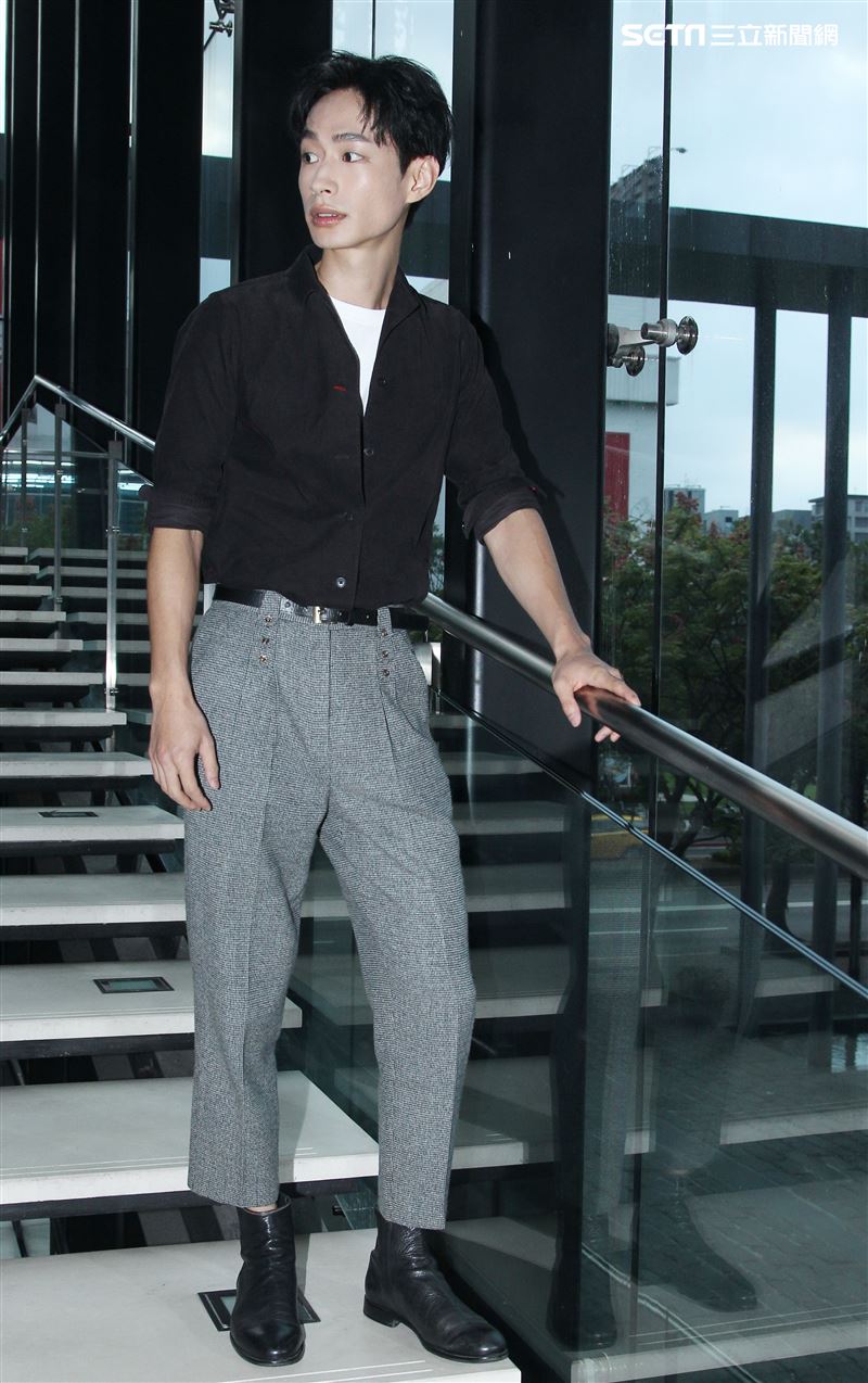 黃河三立新聞網專訪。（記者邱榮吉/攝影）