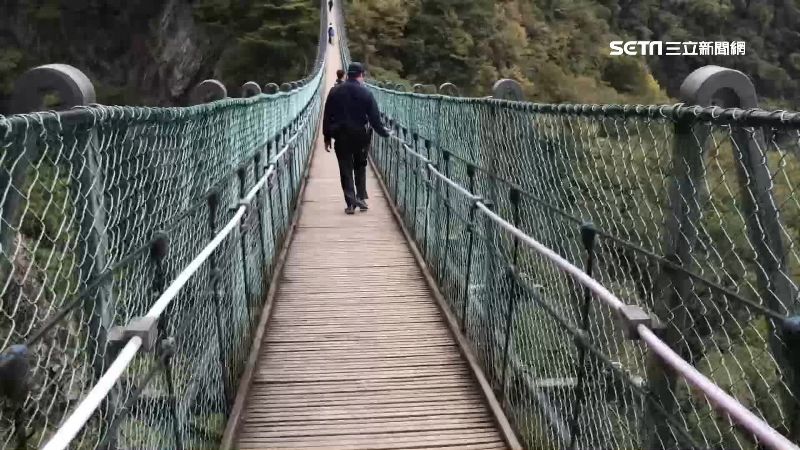 男童墜橋後檢修　奧萬大吊橋重新開放
