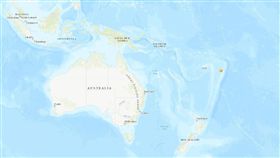 大洋洲,東加王國,地震,海嘯,美國地質調查所。（圖／翻攝自USGS網頁）