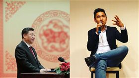 習近平、劉仕傑（左圖／翻攝自資料照、右圖／翻攝自劉仕傑臉書）