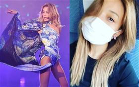 容祖兒被港警質疑「港獨」。翻攝微博