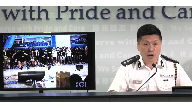 反送中／港警再拘325人最小14歲