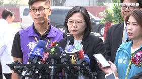 蔡英文總統5日出席「高雄榮總屏東大武分院動土典禮」。