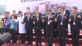 讓屏東有大醫院！小英替榮總分院動土