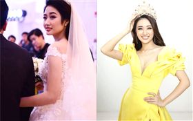 越南女星周恩(Thu Ngan)一出道就嫁給富商，火速退出演藝圈。翻攝微博