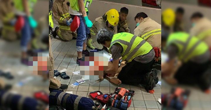 港警暴力清場　墜樓學生傳腦死將拔管
