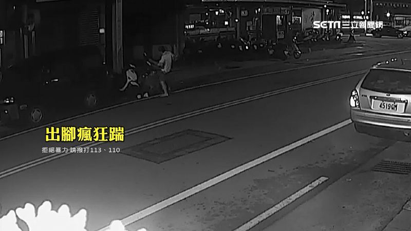 憂醉夫酒駕急阻攔　可憐妻遭甩巴掌