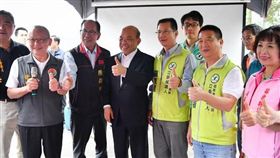 行政院蘇貞昌院長視察「苗栗縣建議增設造橋交流道計畫」指示交通部協助籌措經費全力支持（圖／行政院）