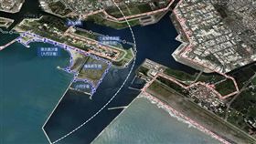 台南 漁光島西側安平商港灘岸新生地將納入都市計畫範圍（圖／台南市政府）
