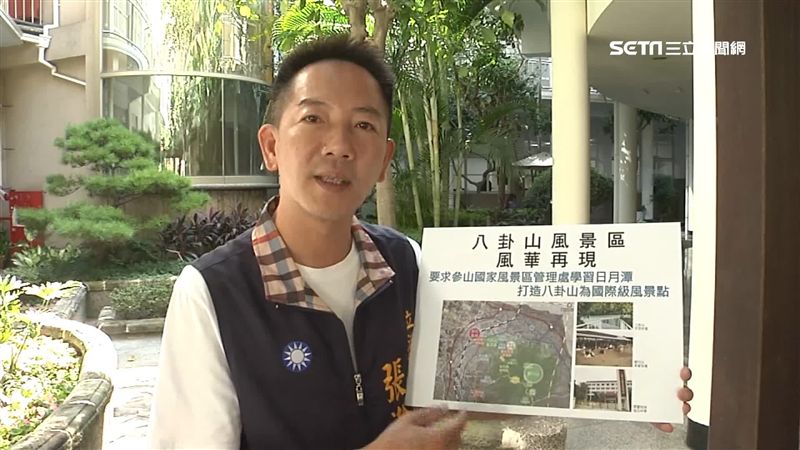 張瀚天競選願景！活化八卦山風華再現