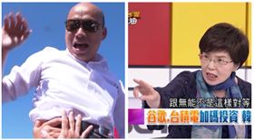 ▲韓國瑜、廖達琪（組合圖，資料畫面）