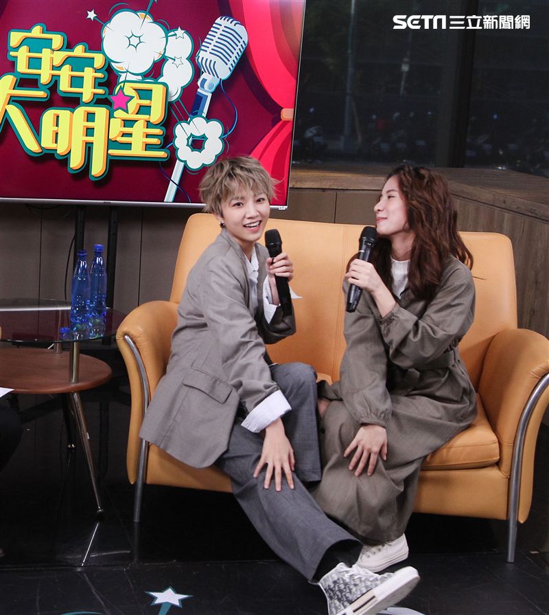 晨悠安安大明星。（記者邱榮吉/攝影）