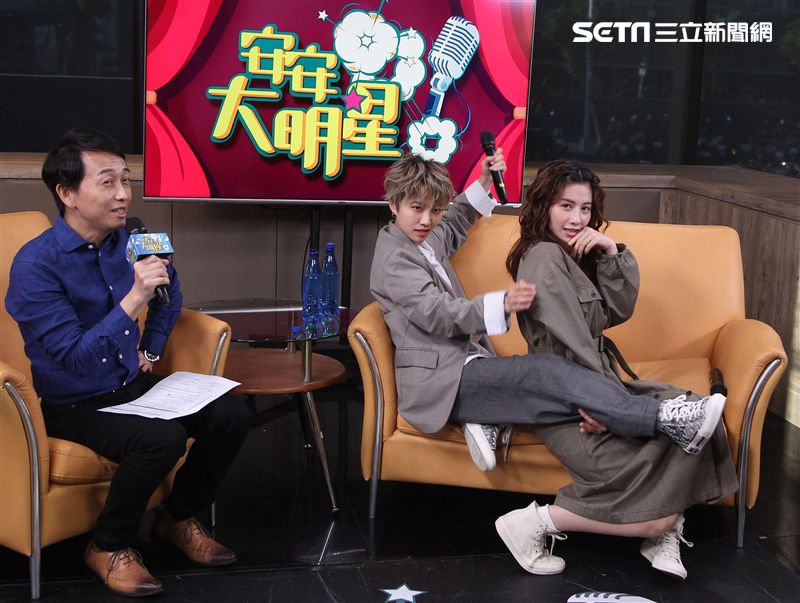 晨悠安安大明星。（記者邱榮吉/攝影）