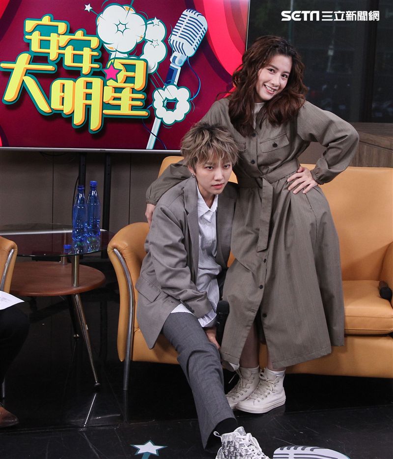 晨悠安安大明星。（記者邱榮吉/攝影）