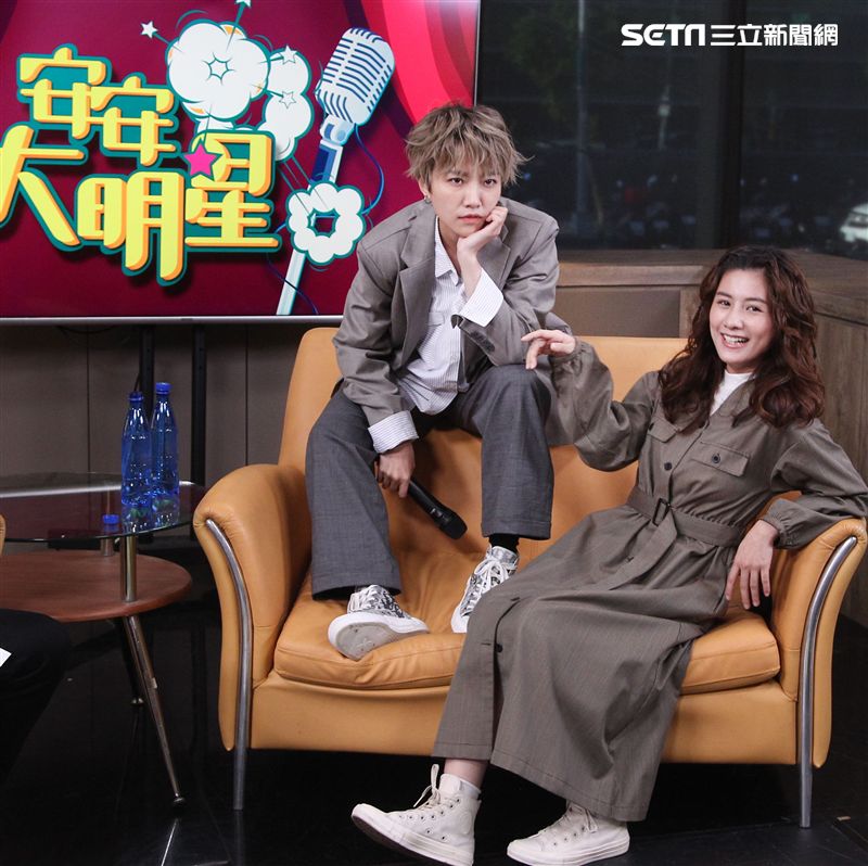 晨悠安安大明星。（記者邱榮吉/攝影）