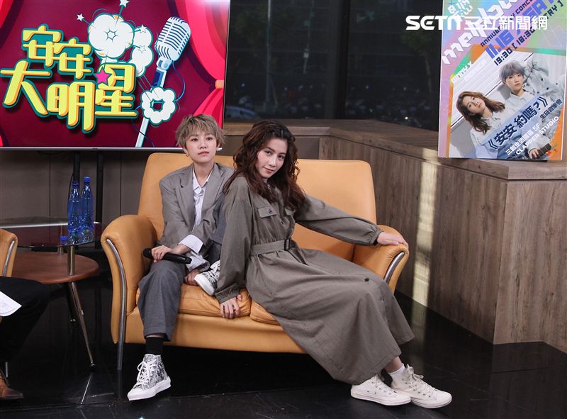 晨悠安安大明星。（記者邱榮吉/攝影）