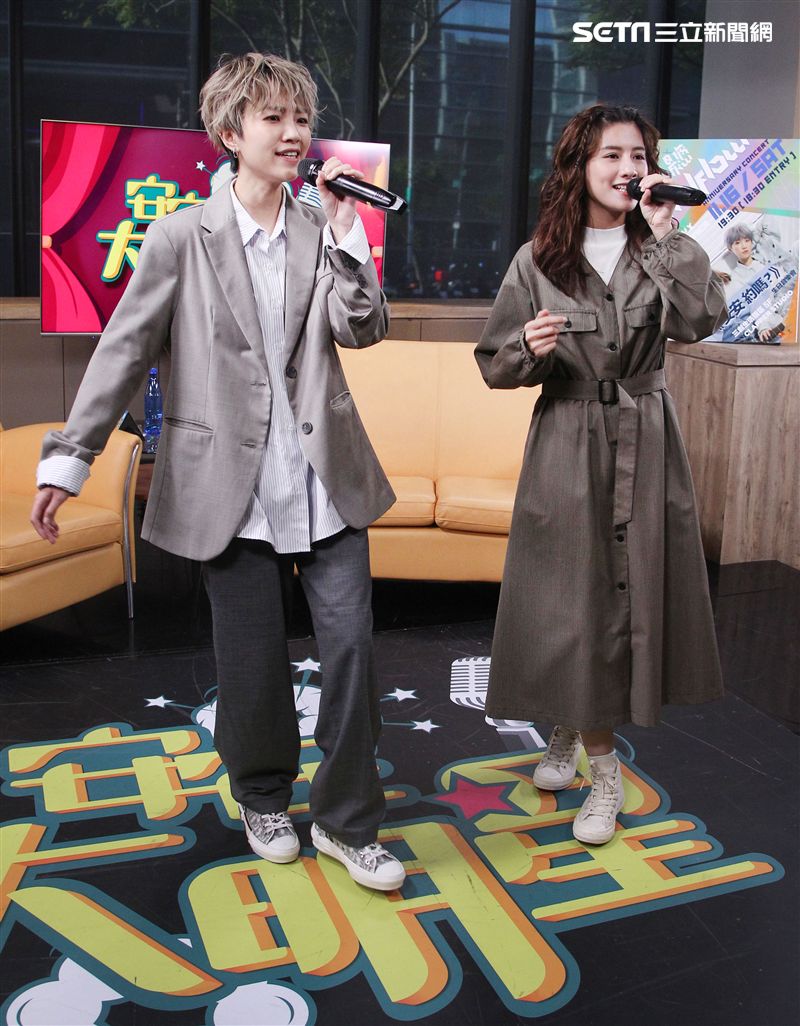 晨悠安安大明星。（記者邱榮吉/攝影）