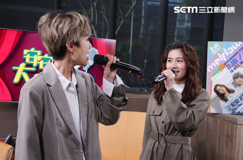 晨悠安安大明星。（記者邱榮吉/攝影）