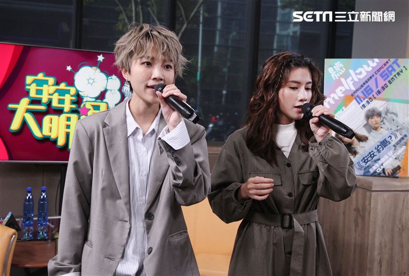 晨悠安安大明星。（記者邱榮吉/攝影）