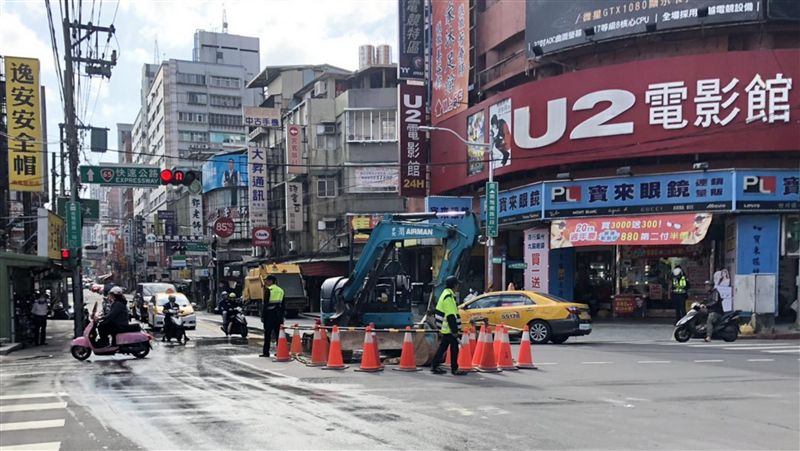 新北板橋自來水爆管　影響7500戶