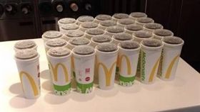 外送員,麥當勞,飲料,免運（圖／翻攝自UberEats 台灣）