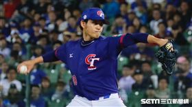 ▲世界棒球12強賽台灣中華隊委內瑞拉張奕。（圖／記者林聖凱攝影）