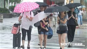 中央氣象局,多雲到晴,短暫雨,東北季風,水氣增多(示意圖／邱榮吉攝影)