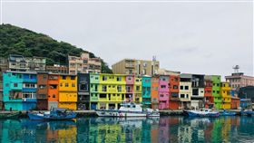 基隆市,國際景觀大賞,正濱,色彩屋,卓越獎(圖/基隆市政府提供)中央社