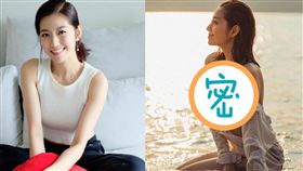 陳自瑤秀出泳衣狂曬「心形胸」成果。（圖／翻攝自陳自瑤IG）