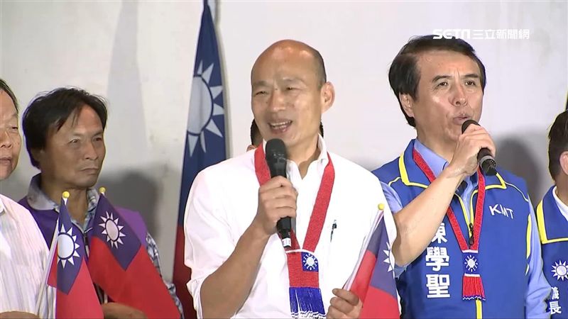 到韓粉聚集地嗆聲！韓粉大喊：不要跑