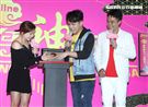 卓毓彤(熊熊)、許志豪、大堡、阿男道長、生活開運小導師艾莉絲出席「寶島神很大」上線記者會。（記者邱榮吉/攝影）卓毓彤(熊熊)、許志豪、大堡出席「寶島神很大」上線記者會。（記者邱榮吉/攝影）