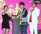 卓毓彤(熊熊)、許志豪、大堡出席「寶島神很大」上線記者會。（記者邱榮吉/攝影）
