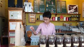 三峽市場,陳子瑀,由歐洲,圓夢,咖啡廳(圖/新北市政府市場處提供)中央社