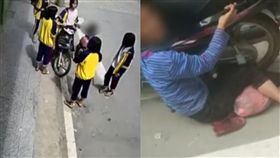 碰瓷,阿婆,中學生,廣東,假車禍