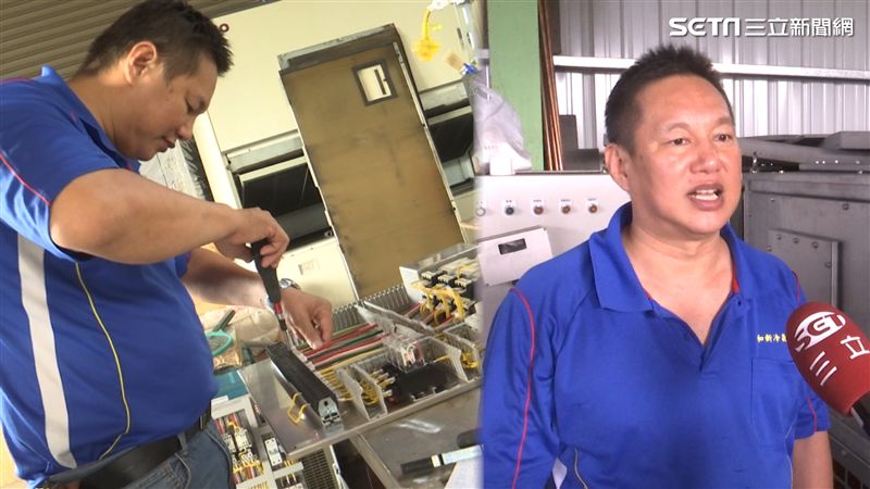 研發高溫專用降溫器　月省30萬