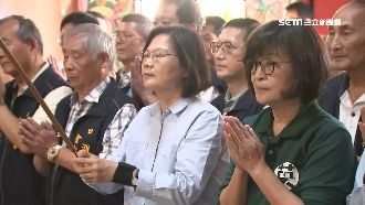 攻海線輔選！小英大選掃街首獻蘇治芬