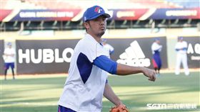 中華隊郭嚴文。（資料圖／記者林聖凱攝影）