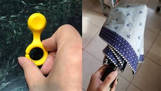 買傘送拉環有用嗎？網拆開秒丟後悔了