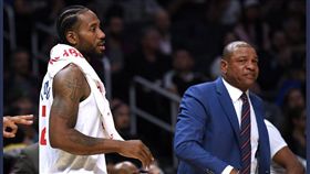 ▲雷納德與河總。（圖／翻攝自推特）