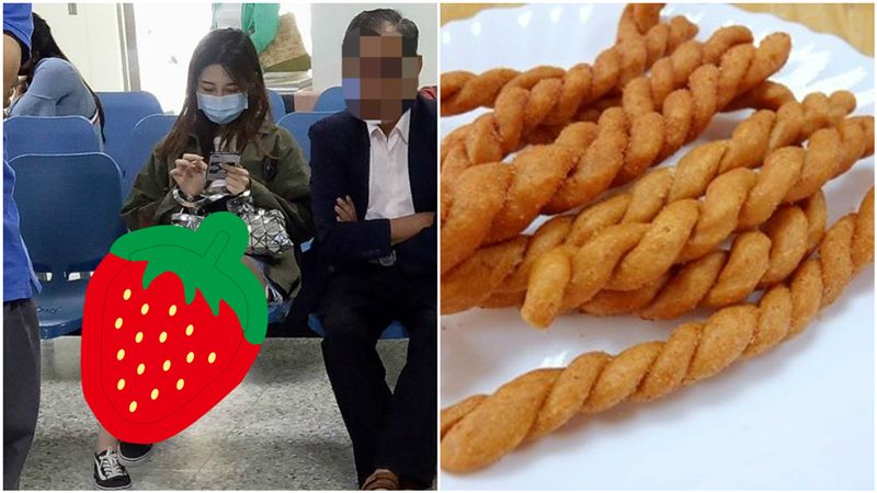 口罩妹「麻花式翹腳」網羞爆：好會夾