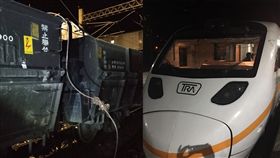 台鐵,和平站,電車線,斷落（圖／翻攝花蓮543臉書）